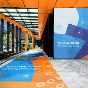 Polar Grip Air white polymeric self-adhesive vinyl with air release technology